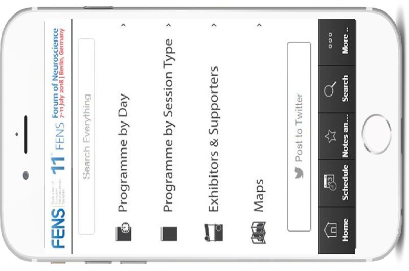 Download the FENS Forum 2018 App to enhance your Forum experience